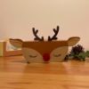 Picture of 8 x  Reindeer Place Names Christmas Table Place Cards Settings New with pom pom detail