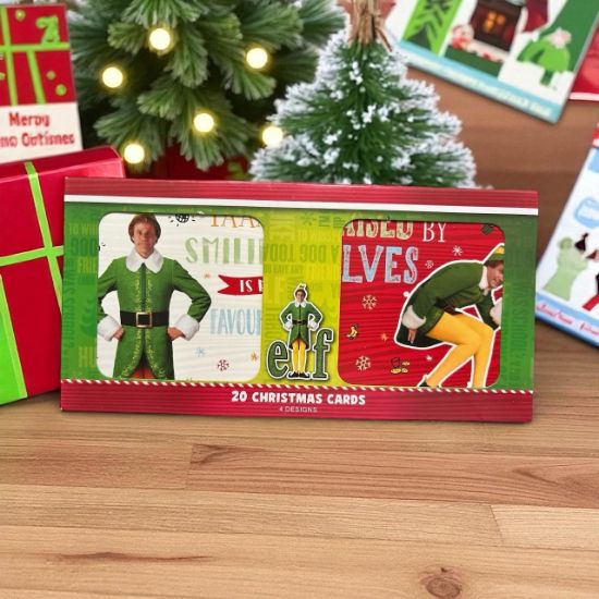 Picture of 20 x ELF christmas cards  christmas elf the movie cards santa I know him christmas cheer