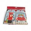Picture of 8 x giant gift tags xmas  sending love this christmas time  with  red ribbon twine 2 designs new