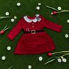 Picture of Baby Girls Mrs Claus Dress Girls Christmas dress age 3-6 momths