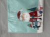 Picture of 20 xchristmas  napkins santa HO HO HO penguin tree robin santa  New light blue