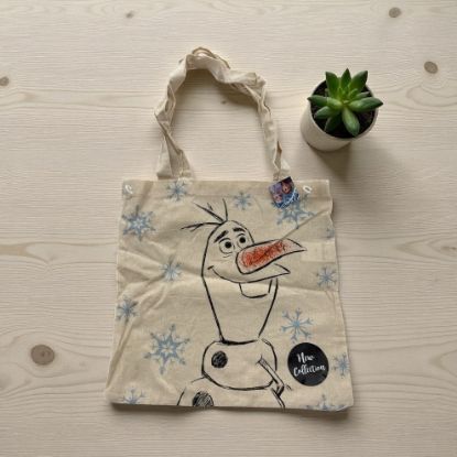 Picture of Disney Frozen Olaf Tote bag Olaf Canvas Tote Bag New