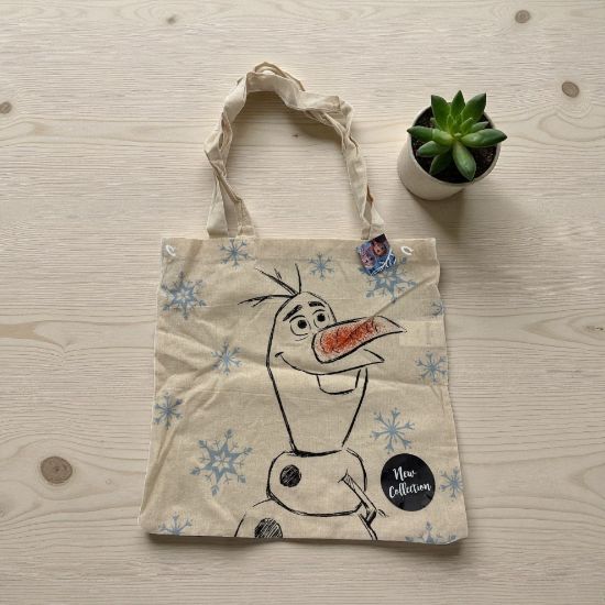 Picture of Disney Frozen Olaf Tote bag Olaf Canvas Tote Bag New
