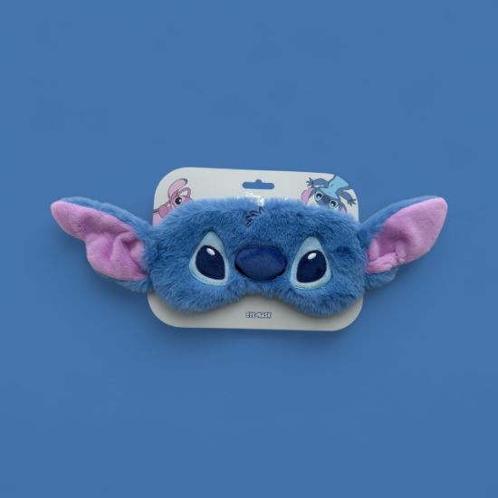 Picture of Disney Stitch & Lilo Eye Mask New furry Blue Stitch Eye Sleep Mask NEW