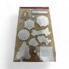 Picture of christmas 3d stickers wreath gold tree merry christmas 12 stickers