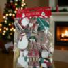 Picture of 45 x christmas stickerssanta reindeer tree snowman etc foam stickers