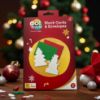 Picture of Make your own Christmas cards craft kit (makes 4) snowman and tree shaped New