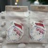 Picture of 10 x Santa Christmas gift tags with Santa Face NEW