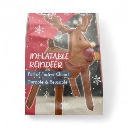 Picture of Christmas Inflatable Reindeer Rudolph inflatable 42 cm Tall New