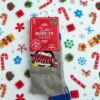 Picture of Kids Christmas Novelty Socks Penguin Socks 9-12 grey blue