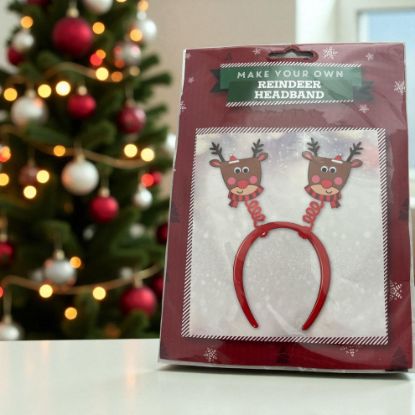 Picture of make your own reindeer headband Make Your Own Christmas Reindeer Headband reindeer headbopper Craft NEW
