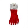 Picture of Christmas Gonk cleaning Gloves, Gonk Washing up gloves Medium NEW