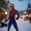 Picture of spiderman bauble spiderman christmas tree decorstion
