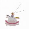 Picture of 12 x unicorn christmas gift tags unicorn rocking horse design NEW