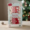 Picture of 200 x CHRISTMAS PAPER CHAINS RED STRIPES xmas pudding CANDY CANES RED NEW