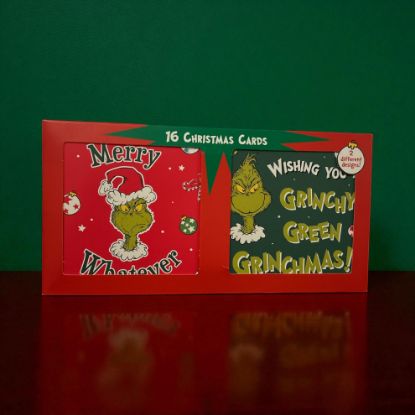 Picture of 16 x The Grinch Christmas Cards Boxed Set NEW 2 designs