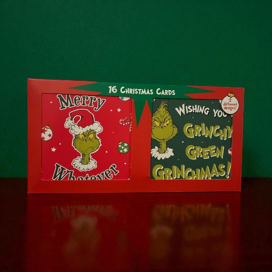 Picture of 16 x The Grinch Christmas Cards Boxed Set NEW 2 designs