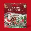 Picture of 80 x Christmas Foam Stickers stars gingerbread man santa reindeer holly