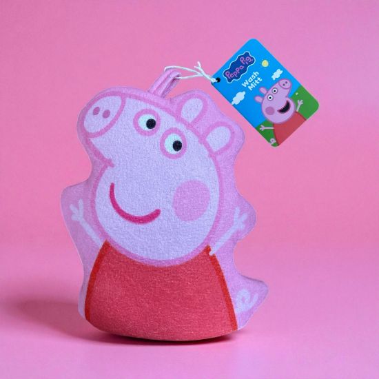 Picture of peppa pig wash mitt peppa pig wash cloth flannel NEW