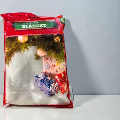 Picture of Christmas Snow Blanket 70 x 50 cm white snow blanket New