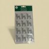 Picture of 12 x christmas Glitter Reindeer Stickers christmas reindeer stickers NEW