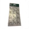 Picture of 12 x christmas Glitter Reindeer Stickers christmas reindeer stickers NEW