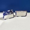 Picture of 20 x Merry Christmas Place Cards Blue with snowflakes design NEW
