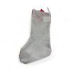 Picture of Christmas Stocking candy cane design White with Red Candy Canes NEW
