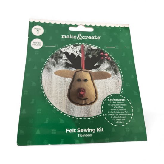 Picture of Make Your Own Hanging Reindeer Decoration NEW christmas tree decoration craft