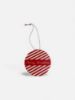 Picture of 12 x christmas gift tags Christmas candy cane stripes merry christmas
