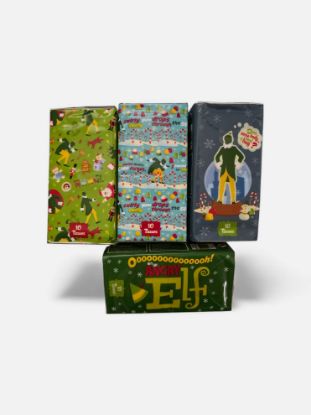 Picture of 4 x packs of Christmas Elf Tissues New pocket tissues