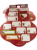 Picture of 50 x the grinch Christmas gift tag stickers book 50 tags
