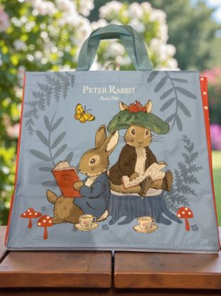 Picture of Peter Rabbit Tote Bag Shopping Bag Tote Bag NEW Beatrix Potter illustrated