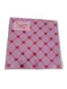 Picture of 20 x Valentines day Napkins Lilac with red foil hearts detail New 33 cm