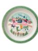 Picture of Christmas Peppa Pig Plate, Peppa and George Ice Skating design New Peppa Pig Christmas plate 21cm