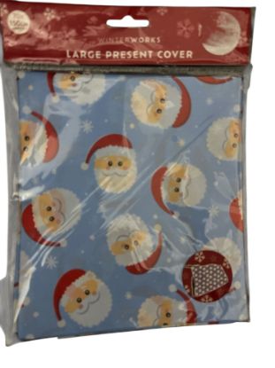 Picture of Large Christmas Present Cover santa design 70 x 150cm approx New
