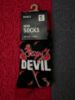 Picture of Valentines Day Mens Socks Size 6-8.5 UK NEW Sexy Devil Socks