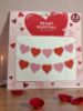 Picture of heart bunting 2.5m paper heart bunting pink and red hearts design valentines day banner