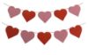 Picture of heart bunting 2.5m paper heart bunting pink and red hearts design valentines day banner