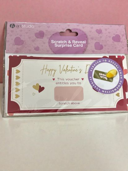 Picture of Valentine's Day Gift  Scratch Surprise Card Voucher New