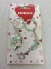 Picture of 2 x Valentine's Day  Keyrings Novelty valentines day gift BOXED heart & arrow