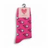 Picture of gift for her valentines day Heart Socks Ladies Socks UK 4-7 pink hearts