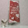 Picture of 12 x Hearts Cello Cellophane Loot Gift Party happy Valentine's Day & gold ties