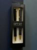 Picture of 2 x Fathers day Pens Gift Boxed Set New Black and grey tartan pens