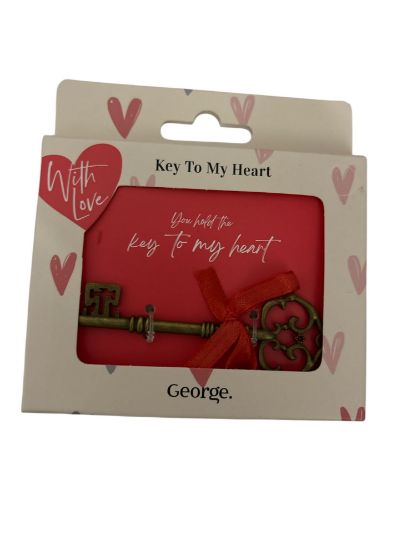 Picture of Key To My Heart Novelty Key Valentines Day Gift Boxed NEW