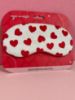 Picture of Hearts eye mask Red Satin White Velveteen padded Elastic VALENTINES DAY GIFT NEW