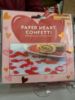 Picture of paper heart confetti red and pink paper confetti Valentines Day confetti table decorations New