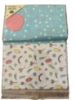Picture of 2 x valentines day gift wrap blue white hearts pink tags galentines day gift wrap