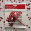 Picture of Unique Party Happy Valentines Foil Cake Decoration - Red