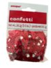 Picture of Red  hearts & hollow hearts  Table Confetti - 14 Grams valentines day table decs